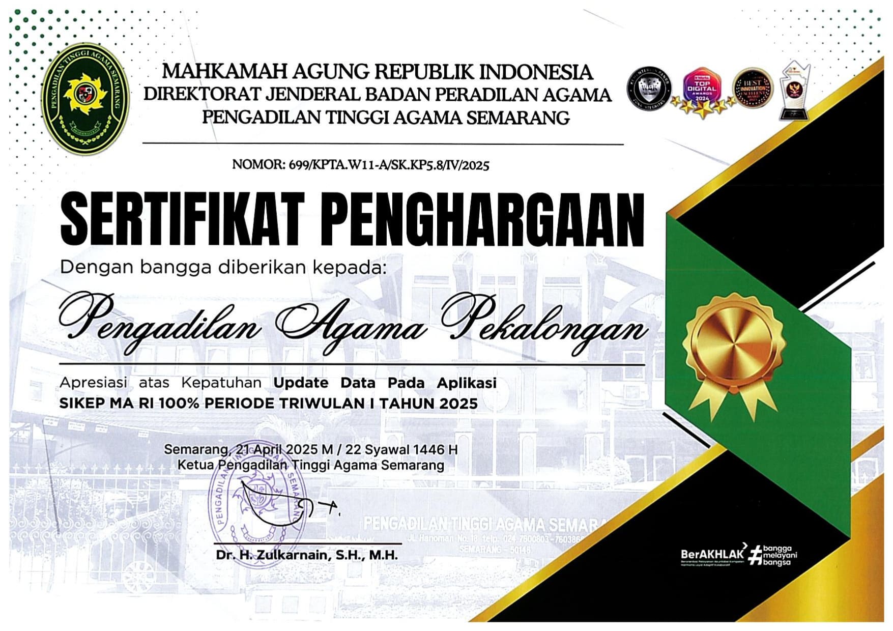TW I Update Data SIKEP 100 page 0001